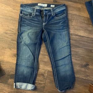 Like new bke Stella cropped jeans great stretch